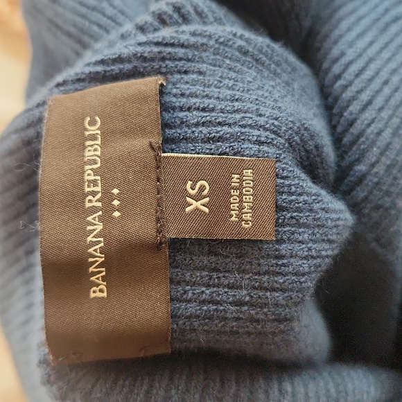 Banana Republic Blue Midi Dress NWT XS - Picture 8 of 8